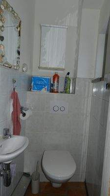 WC im Erdgeschoss