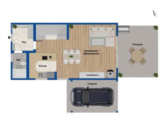 Grundriss Erdgeschoss