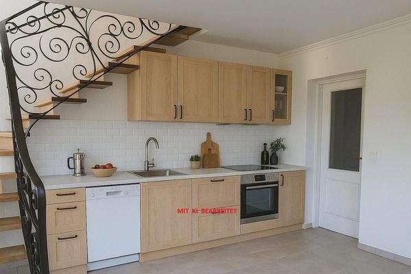 Flur/ Gartenküche KI bearbeitet