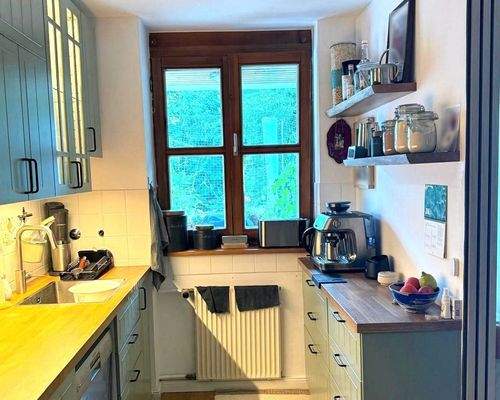 und Blick zur Süd-Terrasse