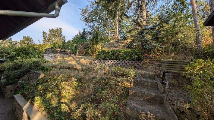 Gesamtansicht mit Weg