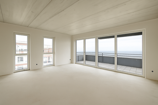 Baustellenfoto Wohnraum 