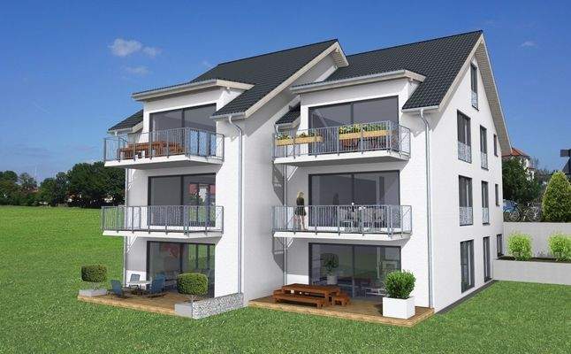 Visualisierung Gartenseite