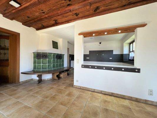 Behagliche Kachelofenwärme