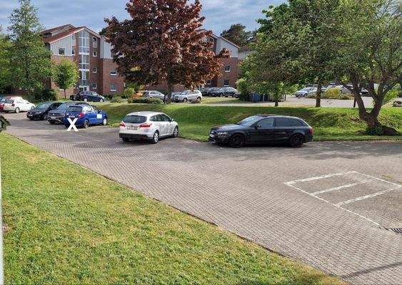 eigener Stellplatz am Haus