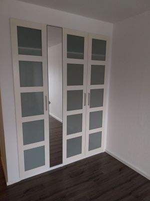 Einbauschrank im Schlafzimmer