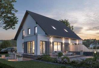 Beleuchtete Terrasse für schöne Stunden
