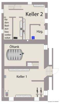 Grundriss Kellergeschoss