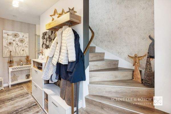 Hinauf ins Dachgeschoss