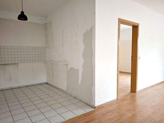 Platz für die Küche