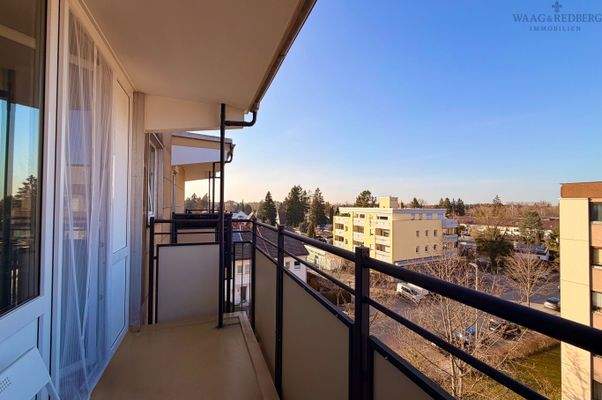 Großzügiger Balkon