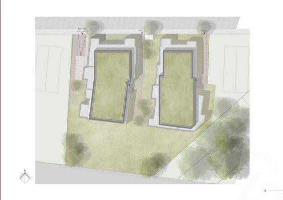 Situationsplan Haus A +B