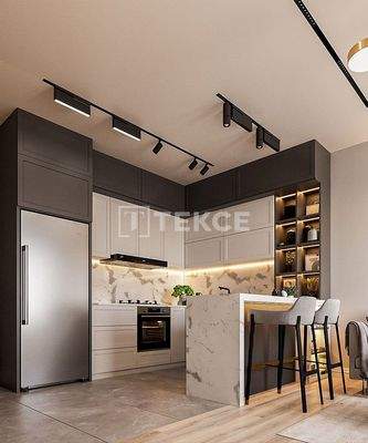 Apartments in a Complex Close to the Airport in Antalya