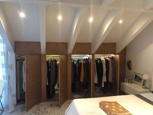 Einbauten im Schlafzimmer