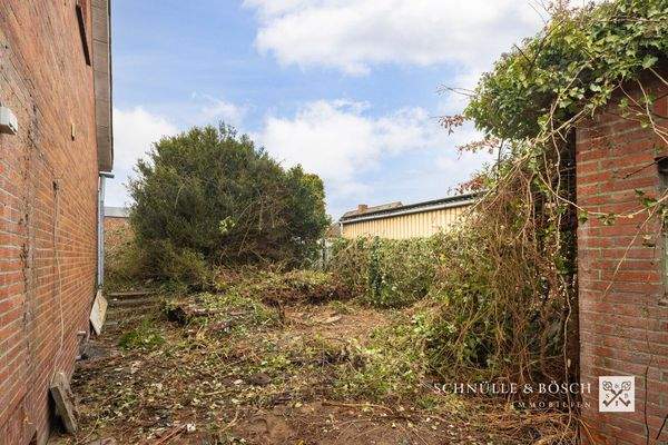 Der Garten benötigt etwas Liebe