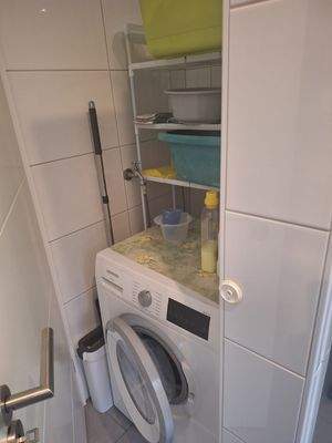 Platz für Waschmaschine