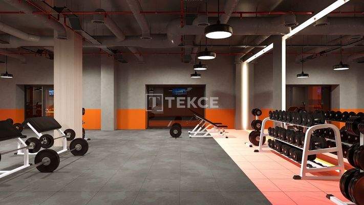 Flats for Sale in a Project with a Pool in Çankaya Antalya