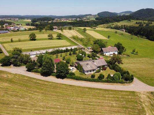 Grundstück aus der Vogelperspektive