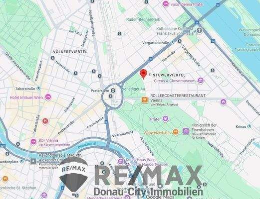 google maps 1020 Venediger Au