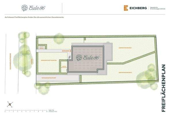 Freiflächenplan Eule86
