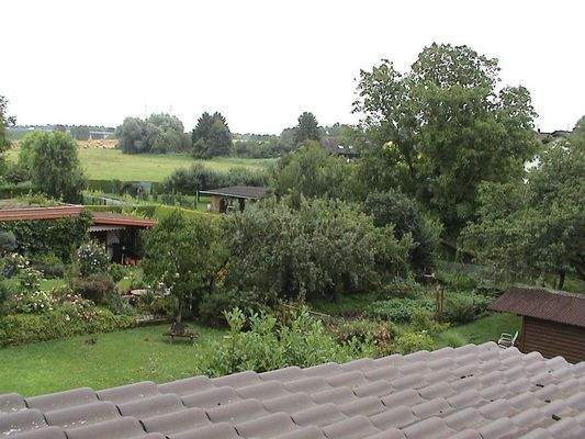 Blick vom Wintergarten 1.OG.