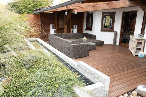 Terrasse mit Wohlfühlfaktor