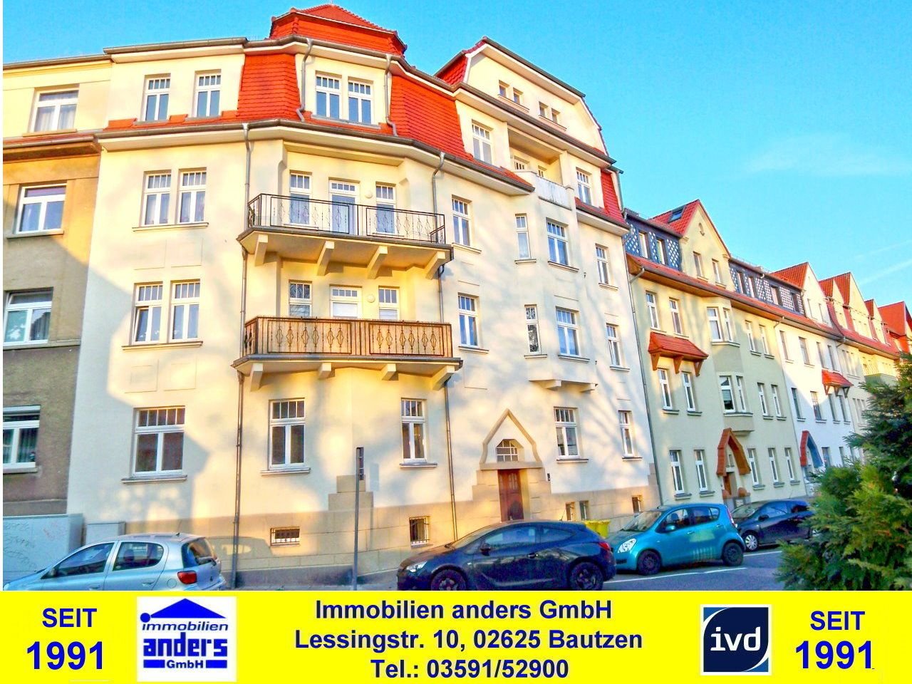 3 buy Raum Wohnung mit Balkon in Löbau