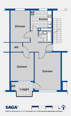 Vertriebsgrundriss