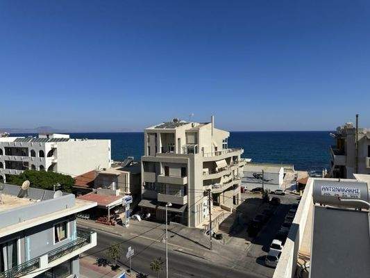 Kreta, Rethymno: 4-Zimmer-Apartment mit Meerblick und Dachterrasse zu verkaufen
