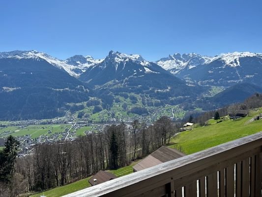 Ausblick Balkon 
