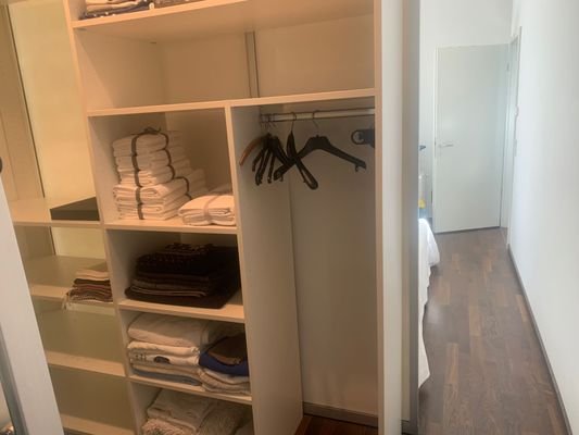 begehbarer Kleiderschrank