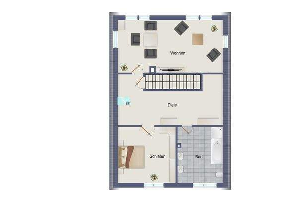 Obergeschoss Haus-Nr. 5a