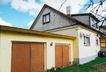 Hausgiebel mit Garage