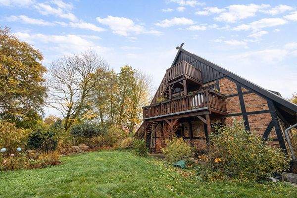 Hauseingang Treppen Herbst