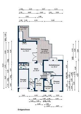 Grundriss Erdgeschoss/ Obergeschoss