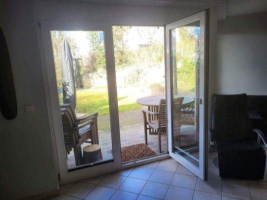 Terrasse mit anschl.Garten