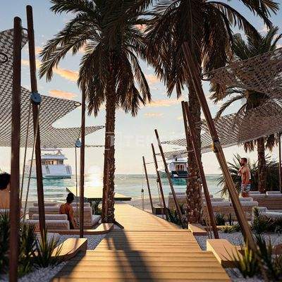 Luxury Seafront Apartments in a Complex in Bodrum Muğla