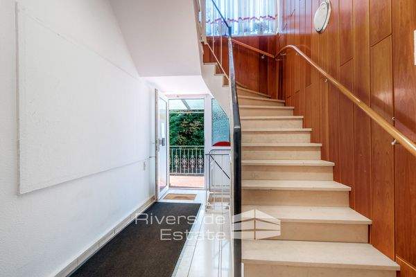 Treppenhaus des Wohnhauses