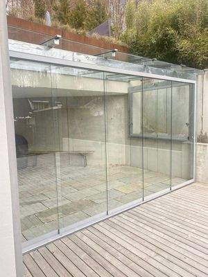 Wintergarten - Glasschiebetüren