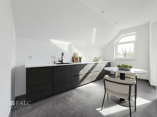 Küche mit Ausblick