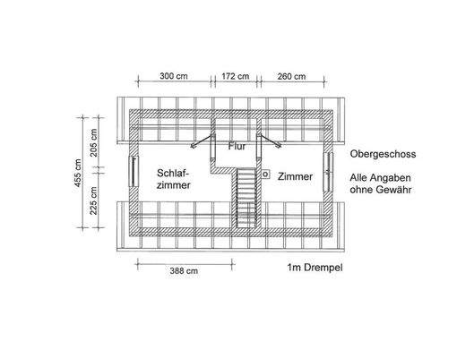 Grundriss Obergeschoss