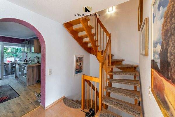 Treppenaufgang ins DG