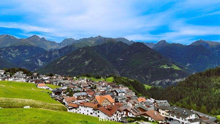 Serfaus - Apartment - Ausblick Drohne