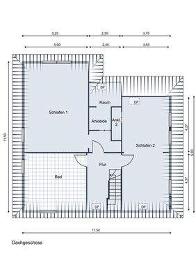 Grundriss Dachgeschoss