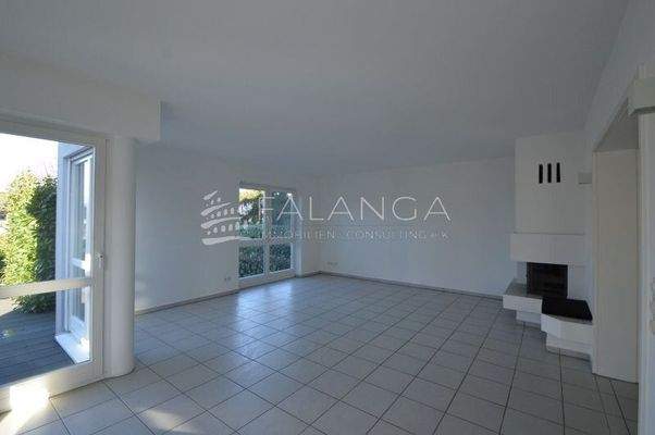 Wohnzimmer mit Wohlfühl-Kamin