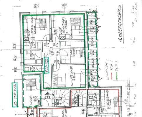 Grundrisspan 1. Obergeschoss