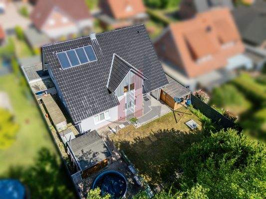 umgeben von Natur und netter Nachbarschaft