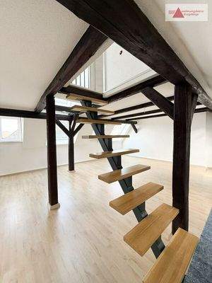 Treppe zu den Kinderzimmern