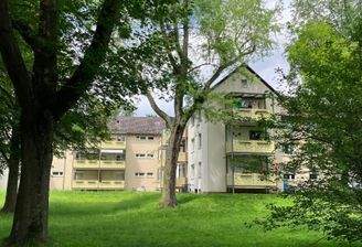 Aschaffenburger Str. Rückseite, Grünanlage