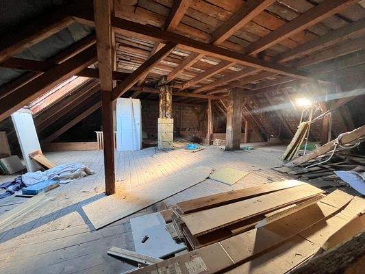 Ausbaufähiges Dachgeschoss